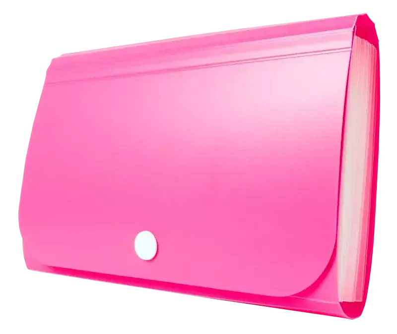 Organizer harmonijkowy mini pp różowy