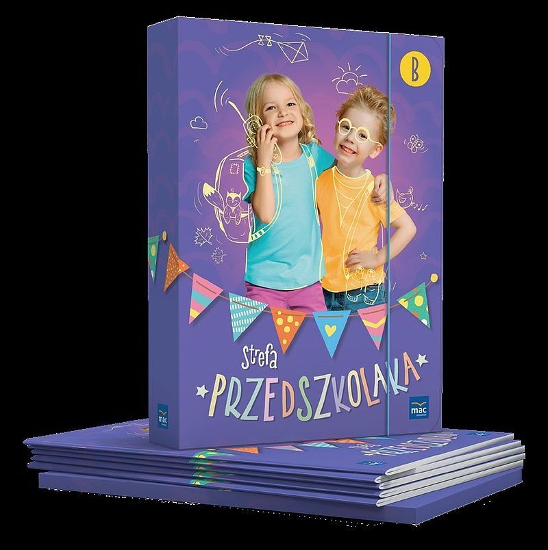 Pakiet strefa przedszkolaka poziom b pięciolatek