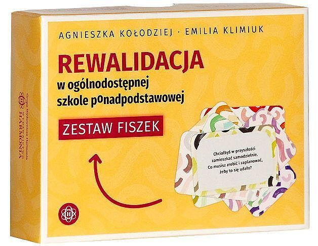 Rewalidacja w ogólnodostępnej szkole ponadpodstawowej. Zestaw fiszek