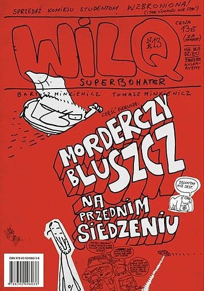 Wilq Superbohater - 13 - Morderczy bluszcz na przednim siedzeniu