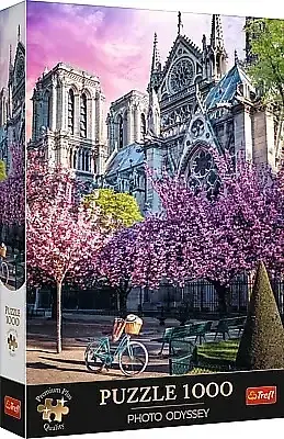 Puzzle1000  Premium Plus Quality Photo Odyssey: Katedra Notre-Dame w Paryżu