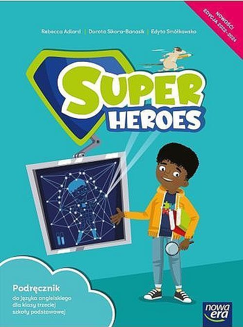Język angielski super heroes podręcznik 3 klasa szkoła podstawowa edycja 2022-2024 70162