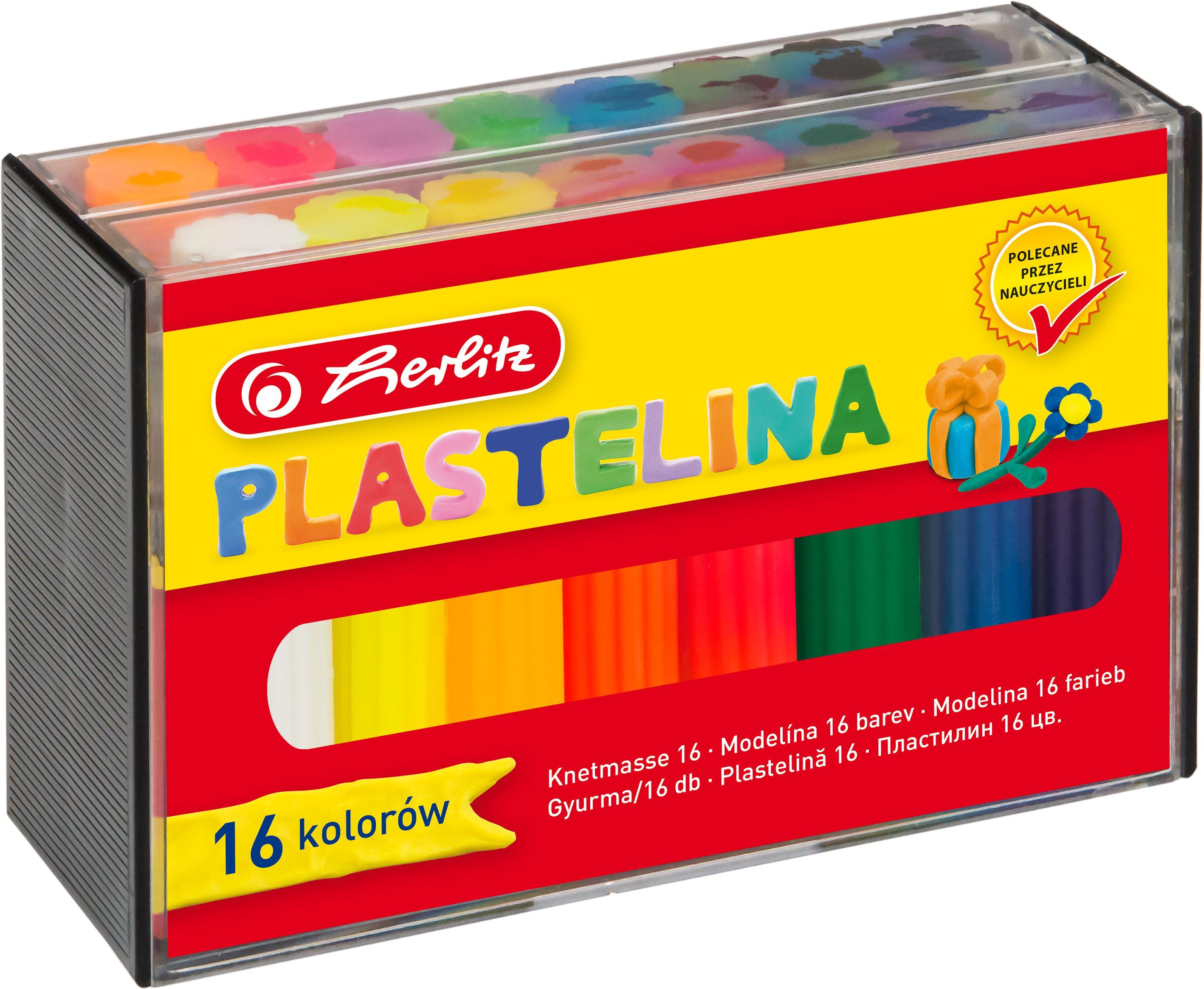 Plastelina Herlitz 16 kolorów