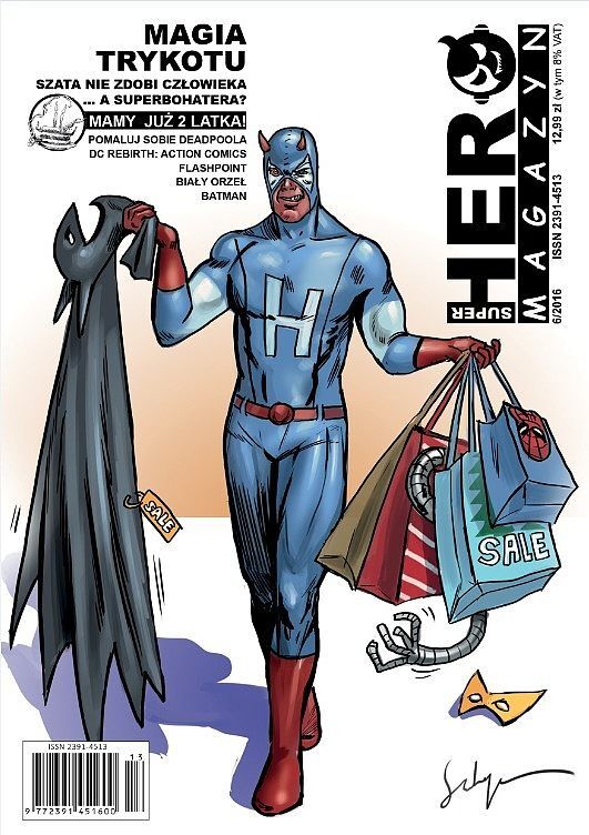 SuperHero Magazyn - 14 - (6/2016) edycja pomniejszona