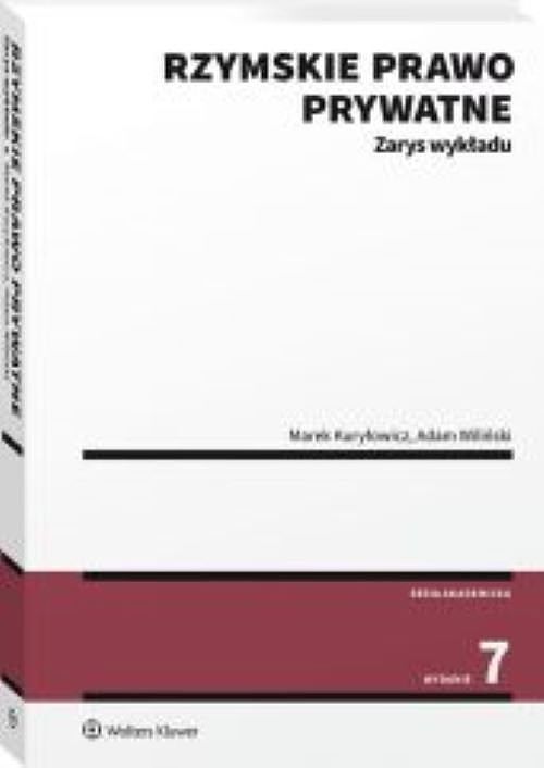 Rzymskie prawo prywatne zarys wykładu