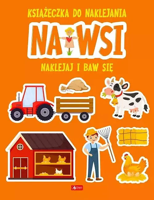 Na wsi. Książeczka do naklejania