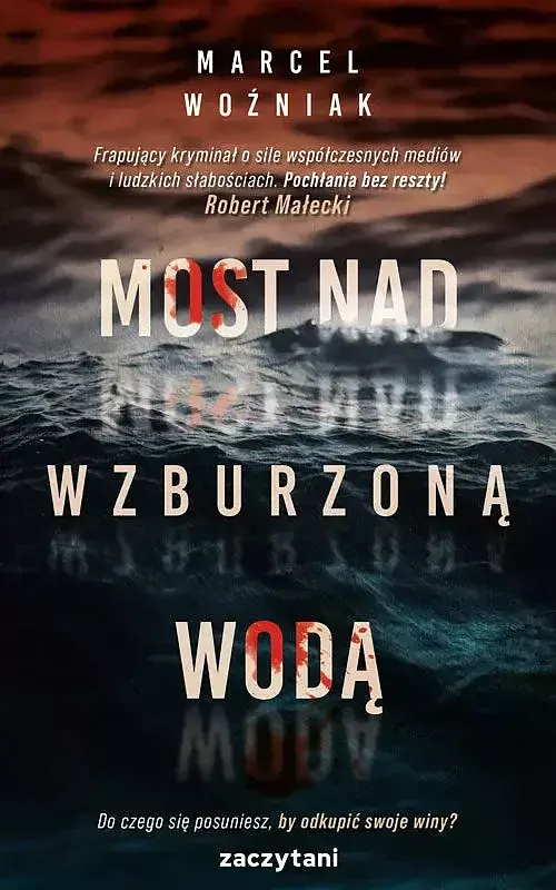 Most nad wzburzoną wodą