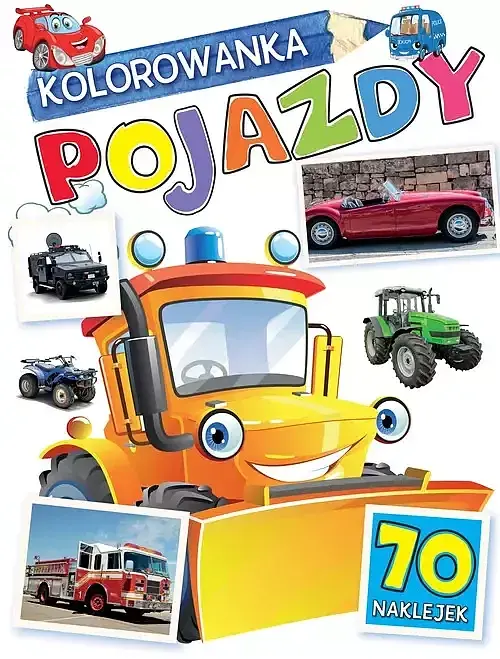 Kolorowanka Pojazdy