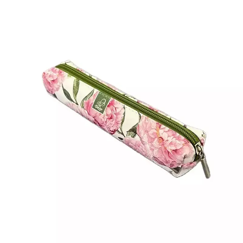 Piórnik mini etui prostokąt peonie bb220041