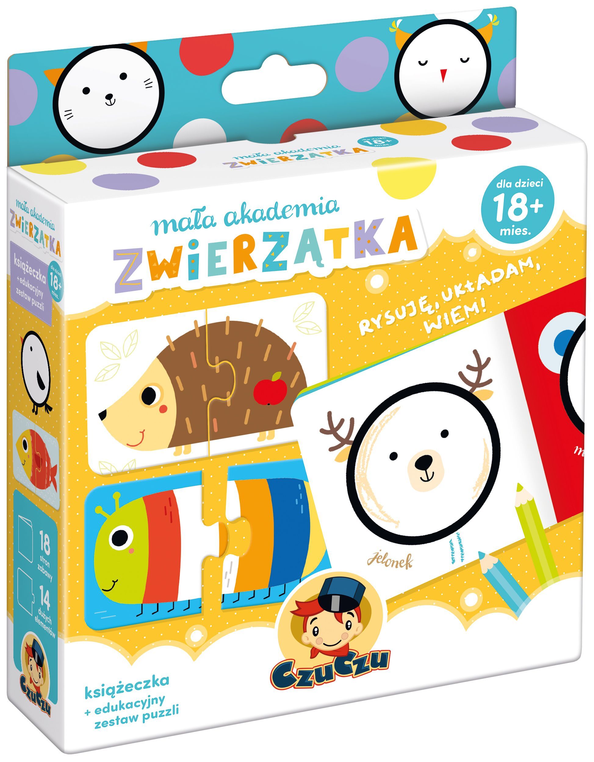 Mała akademia zwierzątka 18m+ czuczu