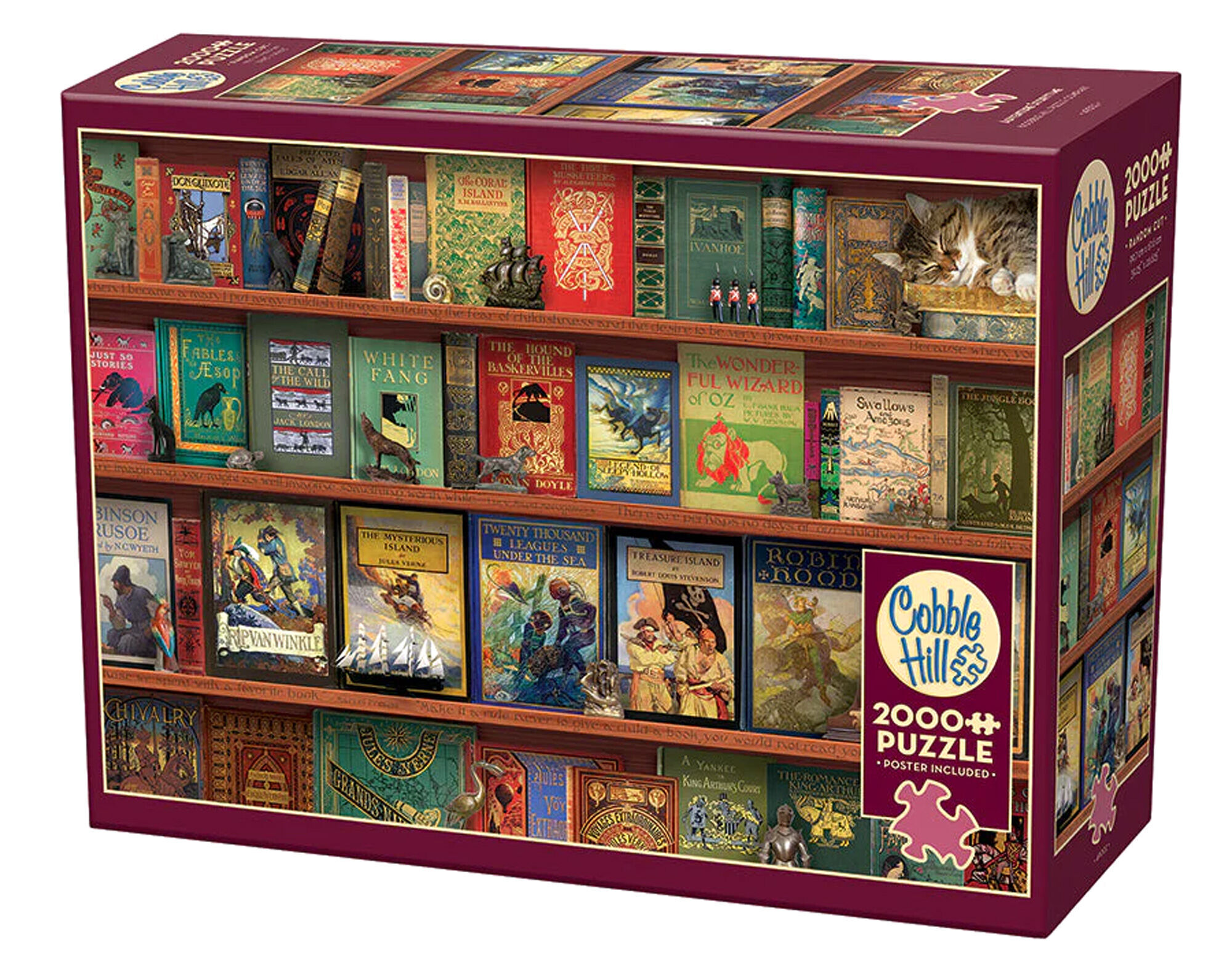 Puzzle 2000 Książki przygodowe 113105