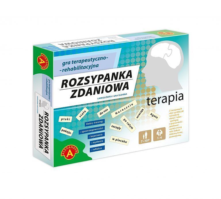 Gra terapia rozsypanka zdaniowa