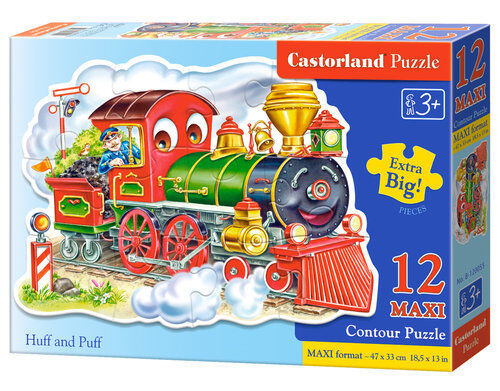 Puzzle MAXI Konturowe: Huff and Puff 12