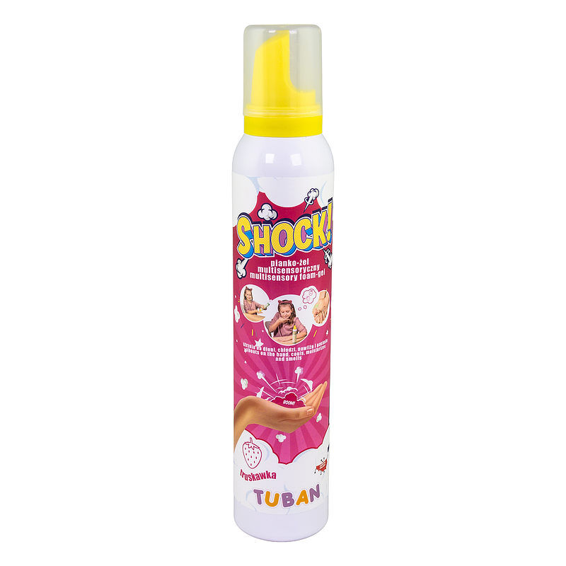 Multisensoryczny pianko-żel shock! truskawka 200ml