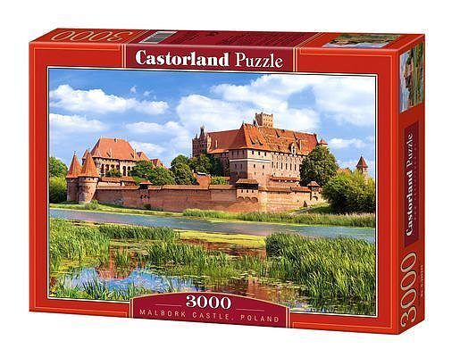 Puzzle Zamek Malbork 3000
