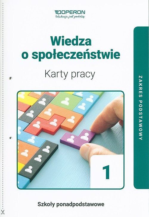 Wiedza o społeczeństwie 1 Karty pracy Zakres podstawowy