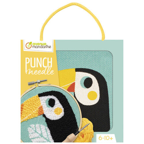 Wyszywanka Punch Needle, Tukan