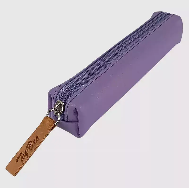 Piórnik mini prostokąt fiolet pastel bb210120