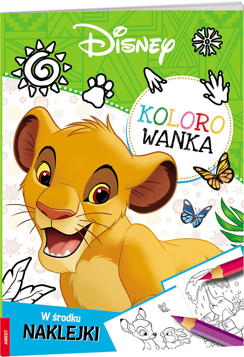 Disney classic kolorowanka kolx-9106