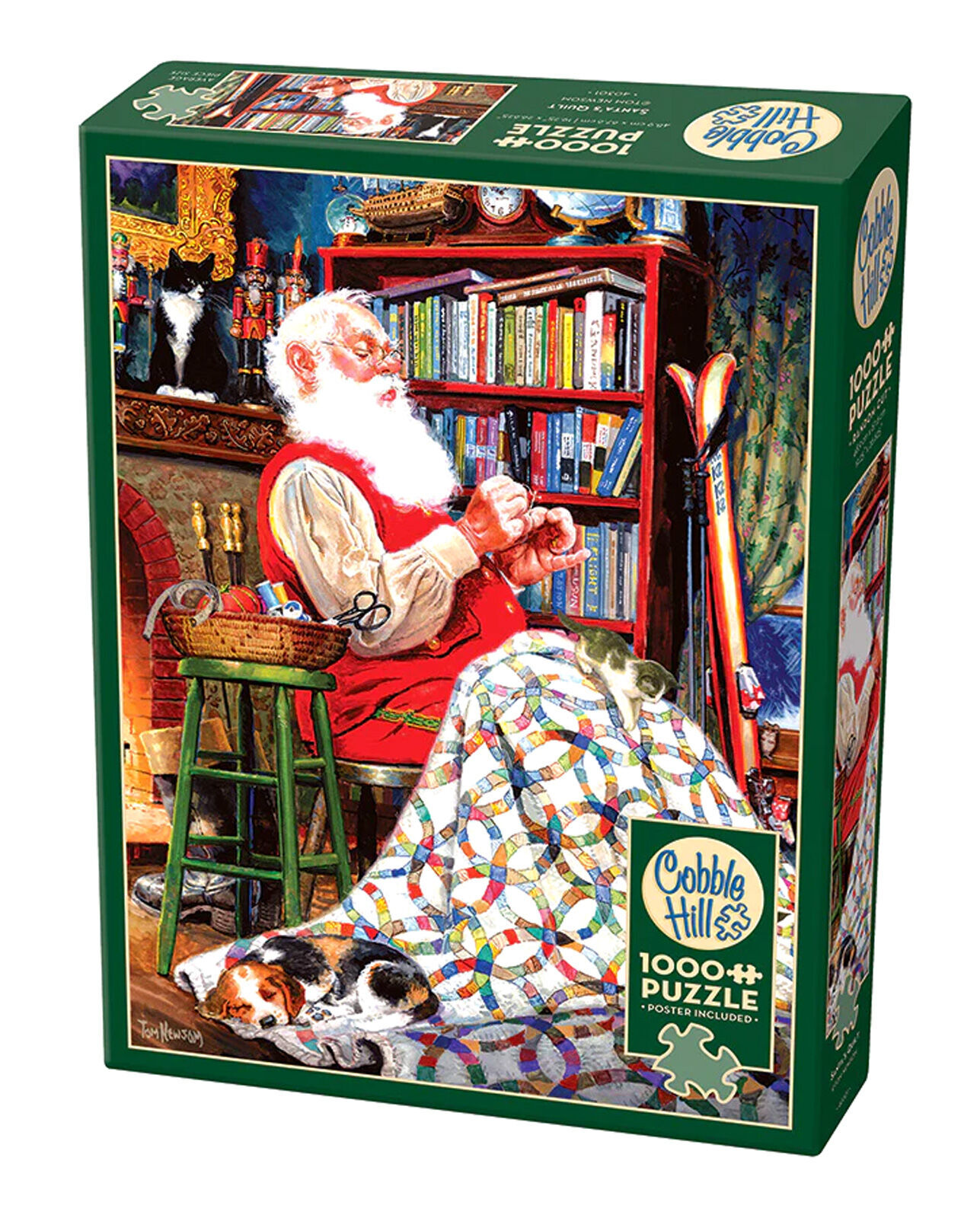 Puzzle 1000 Kocyk Świętego Mikołaja 113067