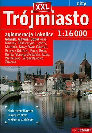 Trójmiasto. Atlas aglomeracji i okolic w skali 1:16 000