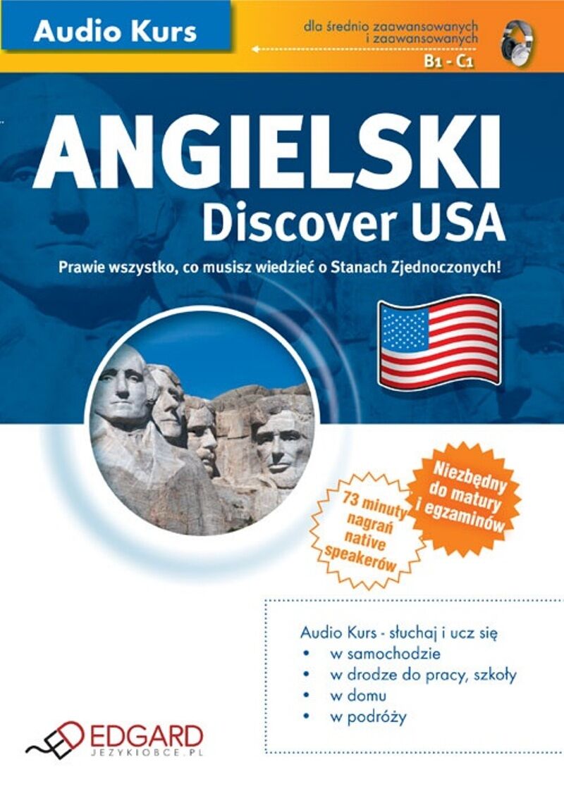 Angielski - Discover USA (audiobook MP3)