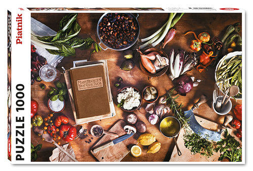 Puzzle 1000 Mary Frances, Książka Kucharska 5585
