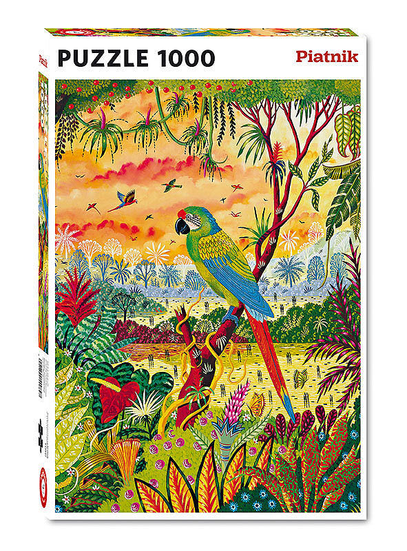 Puzzle 1000 ara zielona