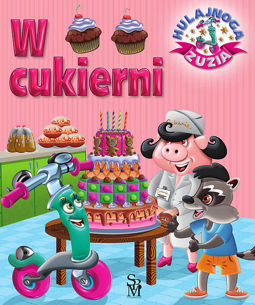 Hulajnoga Zuzia W cukierni