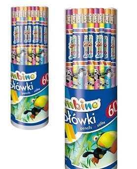 Ołówek z gumką babmbino tuba 33283