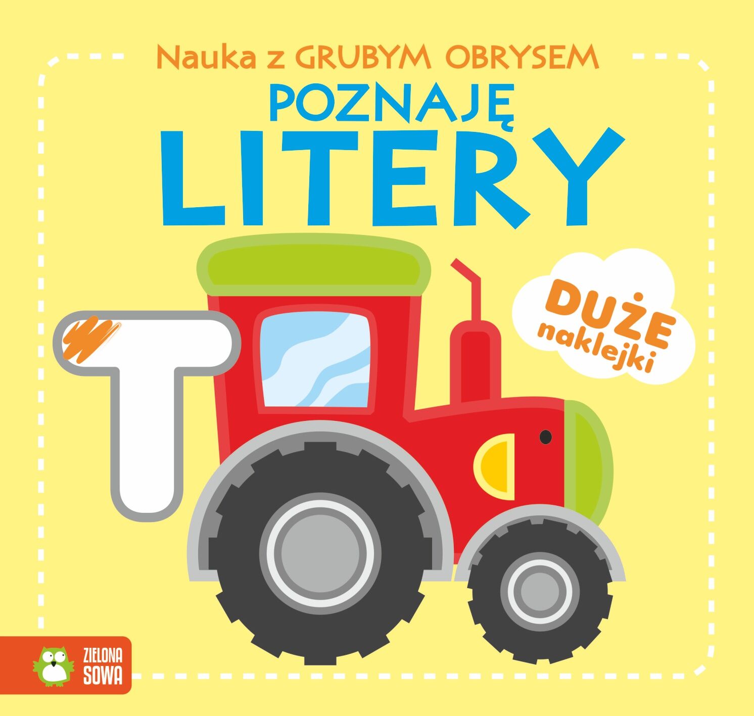 Nauka z grubym obrysem. Poznaję litery