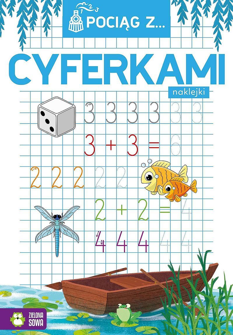 Pociąg z cyferkami