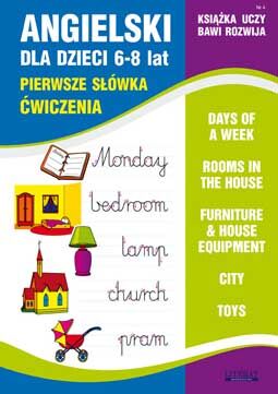 Angielski dla dzieci 6-8 lat pierwsze słówka ćwiczenia książka uczy bawi rozwija