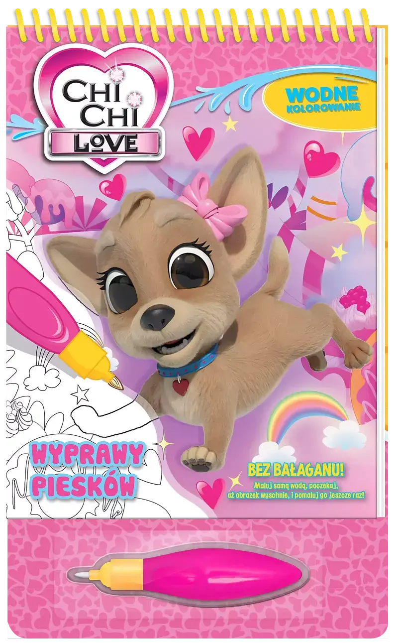Chi Chi Love. Wodne kolorowanie. Wyprawy piesków