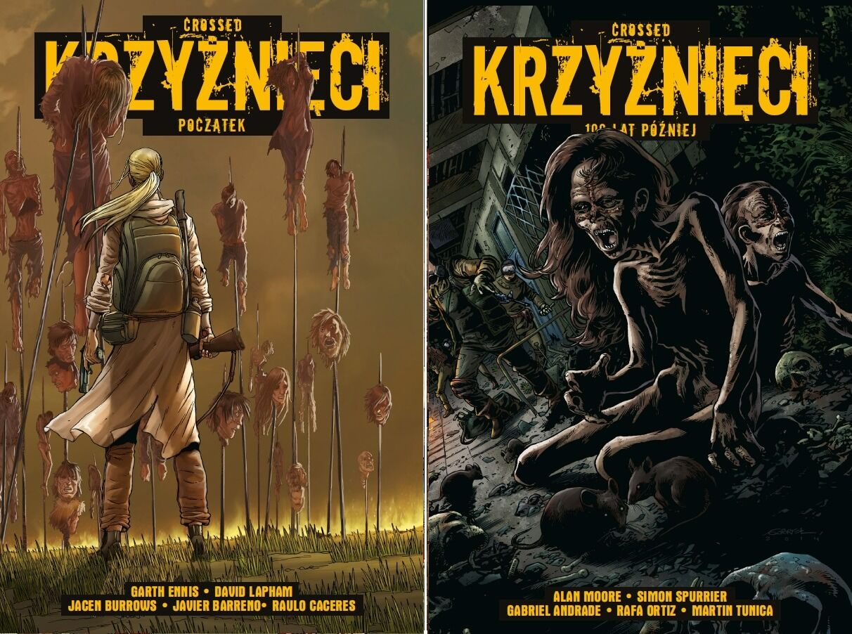 Crossed: Krzyżnięci tom 1 i 2 (okładki limitowane B)