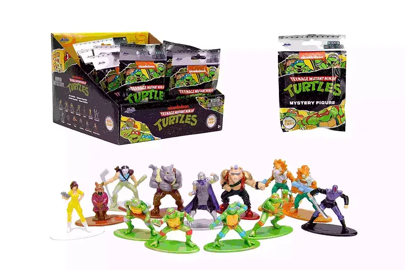 Jada turtles metalowa figurka 13 rodzajów 4 cm 1 szt. Mix