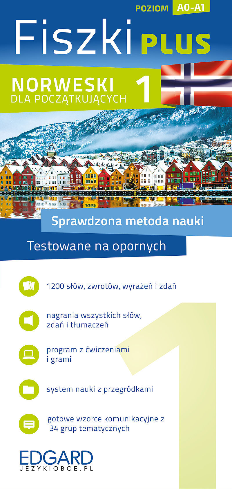 Norweski dla początkujących. Fiszki PLUS