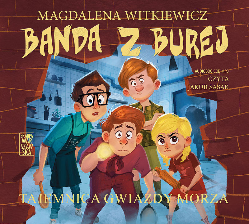 Banda z Burej. Tajemnica Gwiazdy Morza (audiobook CD)