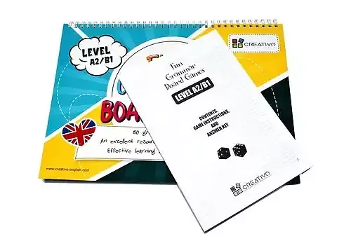 Fun Grammar Board Games Level A2/B1