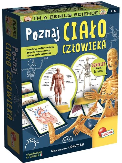 Mały geniusz Poznaj ciało człowieka