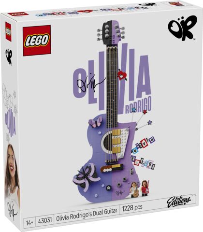 LEGO Editions Podwójna Gitara Olivii Rodrigo 43031