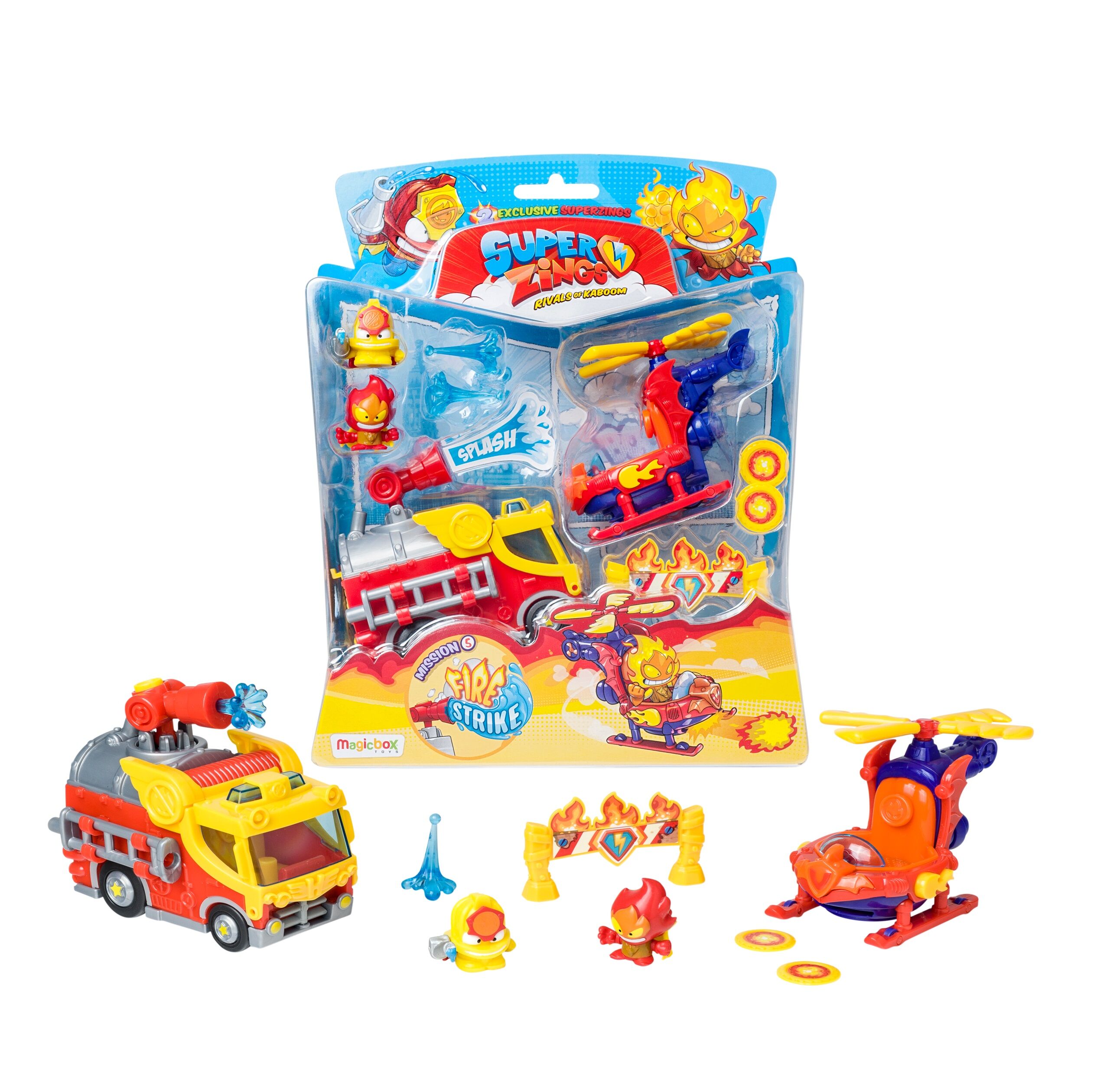 SuperZings Mission 5 Fire Strike