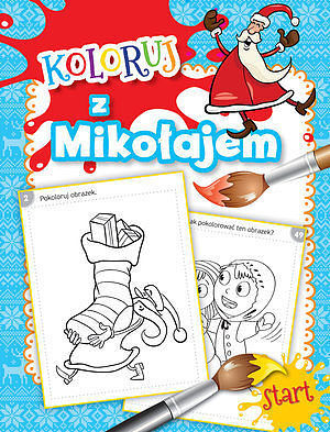 Koloruj z Mikołajem