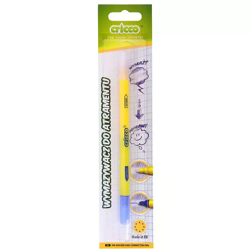 Wymazywacz do atramentu cricco 1 szt. Blister