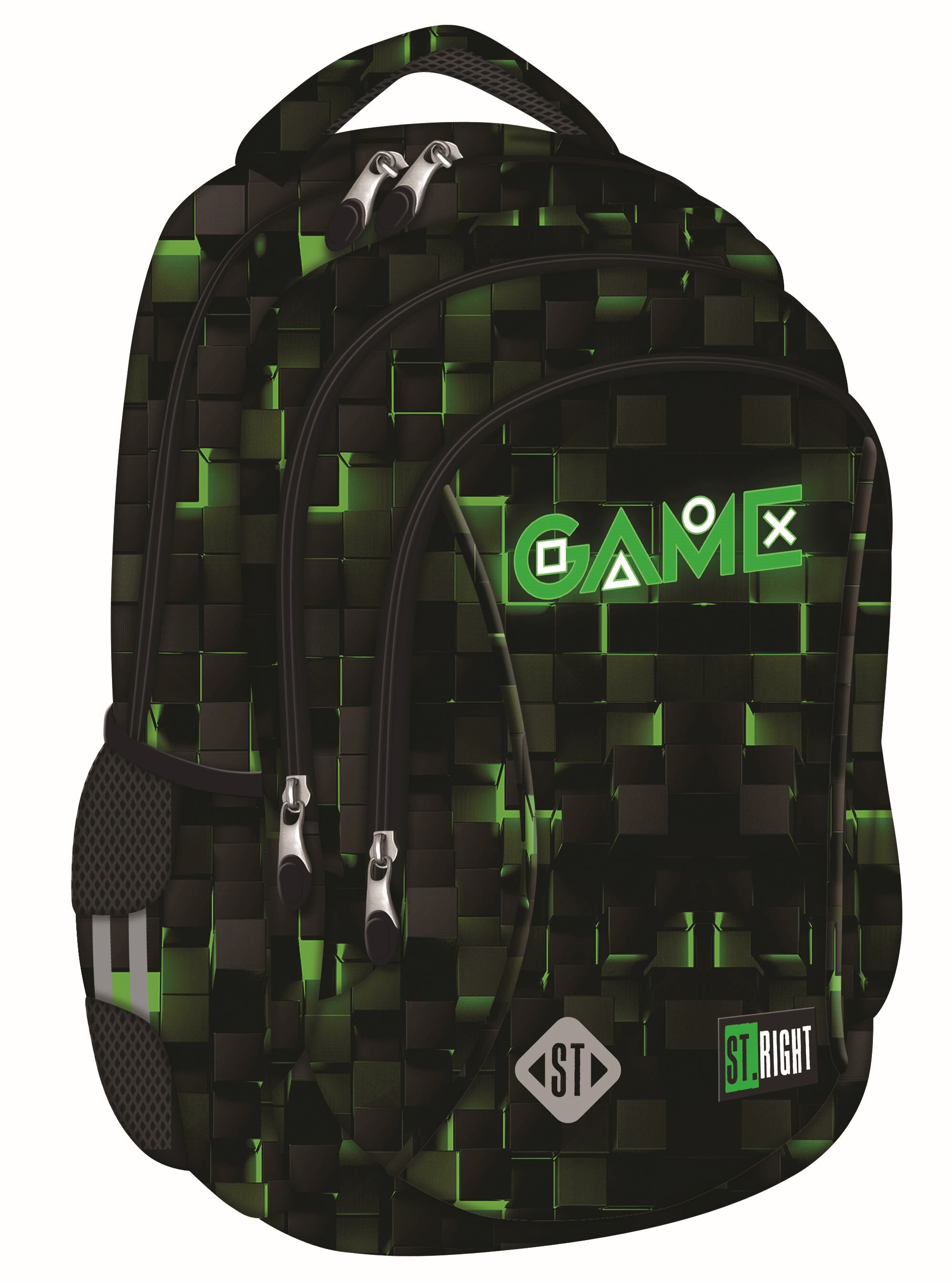 Plecak 3 komorowy Green Game