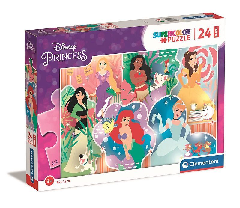 Puzzle 30 super kolor princess 24232