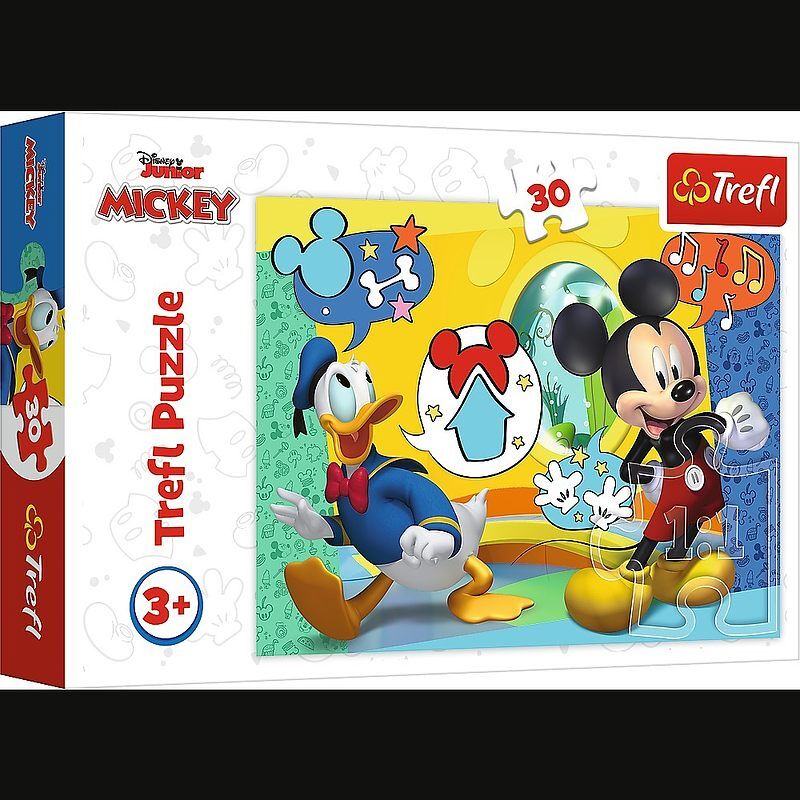 Puzzle Myszka Miki i Wesoły Domek 30