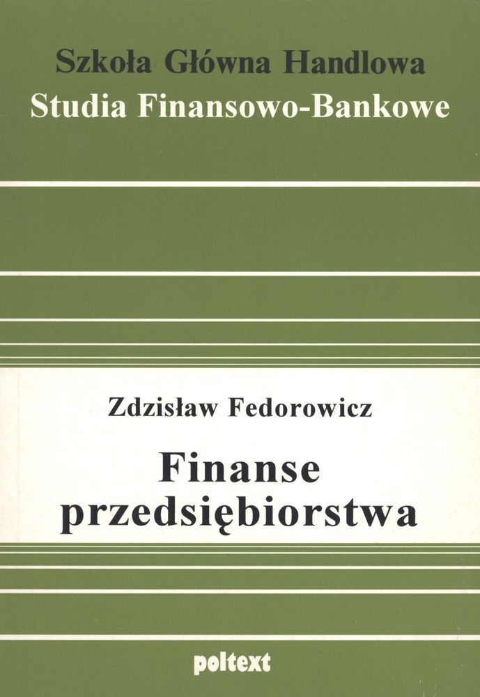 Finanse przedsiębiorstwa