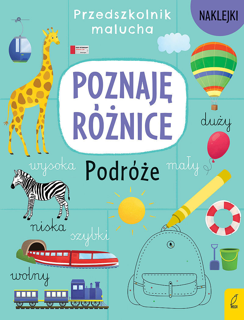 Przedszkolnik malucha. Poznaję różnice. Podróże