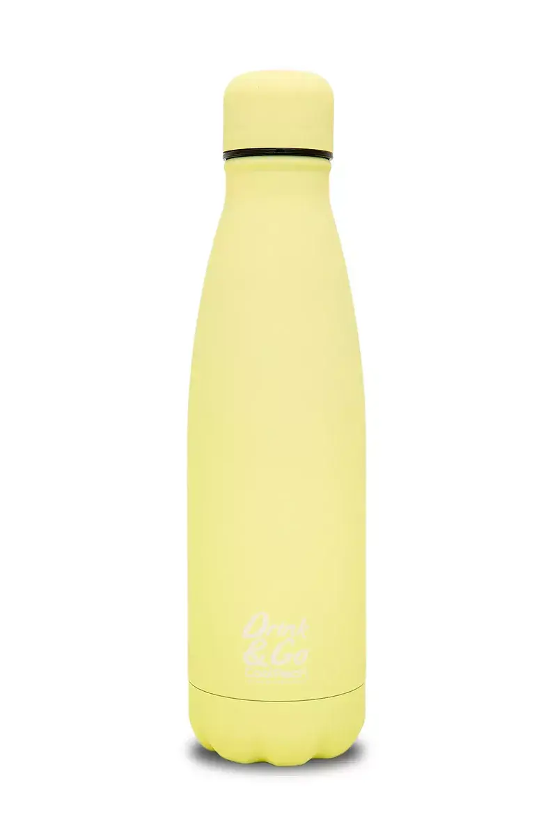 Bidon metalowy 500ml coolpack termo bottle pastel powder yellow